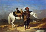 unknow artist Arab or Arabic people and life. Orientalism oil paintings 585 painting